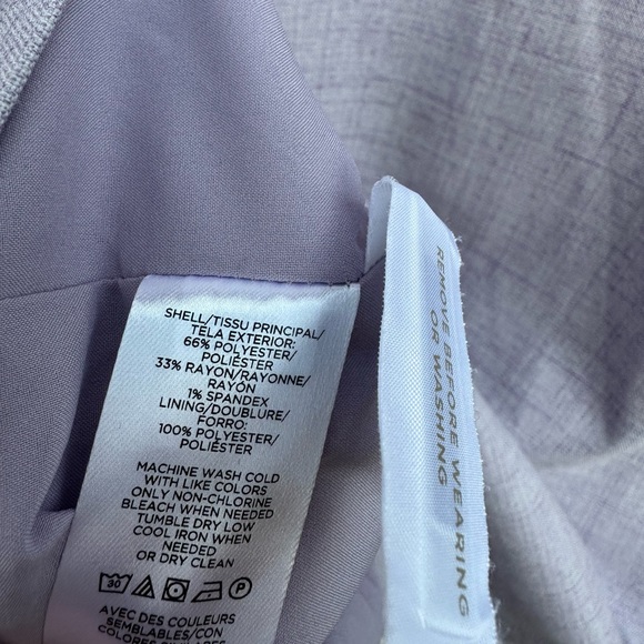 NWOT Ann Taylor Crosshatch Puff Sleeve Sheath Pencil Dress (work/professional) - Picture 9 of 9